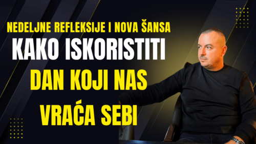 Nedeljne refleksije i nova šansa: Kako iskoristiti dan koji nas vraća sebi