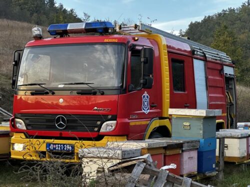 VLASNIK STRADAO U SVOM KLUBU: 10 vatrogasaca gasilo požar na Paliluli